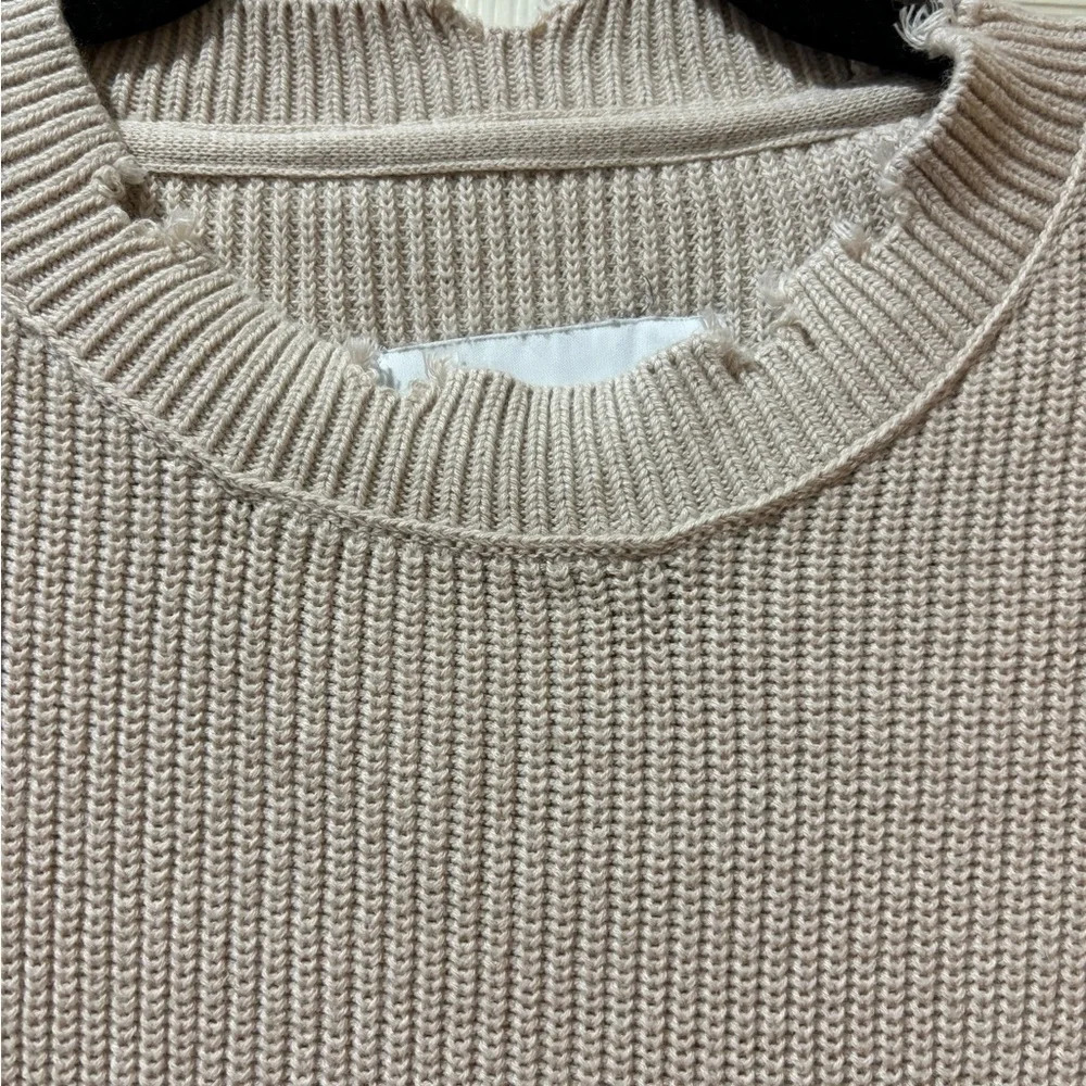 Pistola Darya Distressed Oversized Sweater - Picture 4 of 9